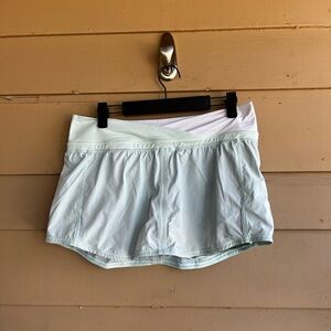 lululemon athletica Light Blue Skirt
